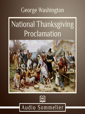 cover image of National Thanksgiving Proclamation